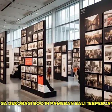 Kreasi Booth dengan Sentuhan Arsitektur Bali untuk Daya Tarik